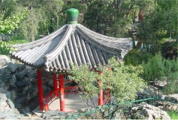A pavillion in Zhongshan Park